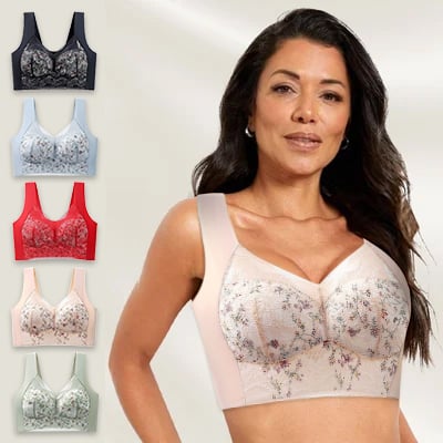 š„Last Day Buy 1 Get 2 Freeš„-Plus Size Seamless Push Up Wireless Bra