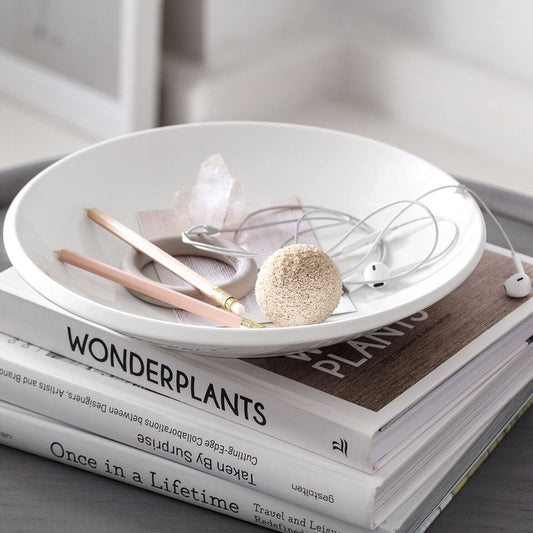 New Moon - White Gourmet Dinner Bowl (Set of 4)