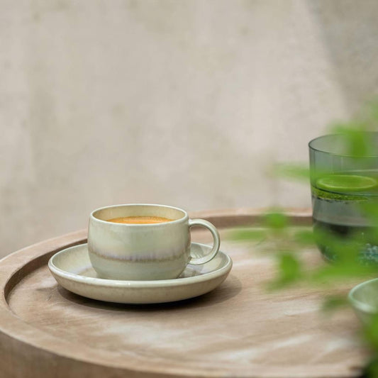 Perlemor Alga - Espresso Cup Saucer (Set of 4)