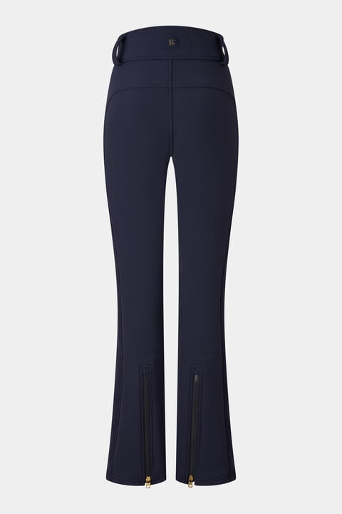 Hazel Softshell Ski Trousers In Navy Blue