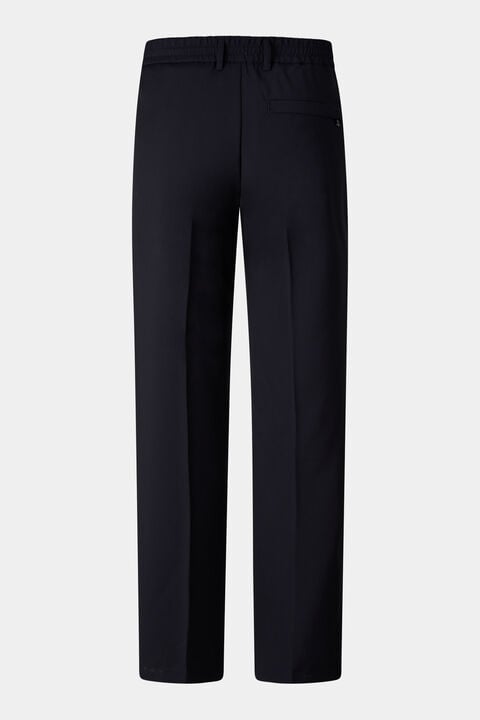 Marcus virgin wool trousers in Navy blue