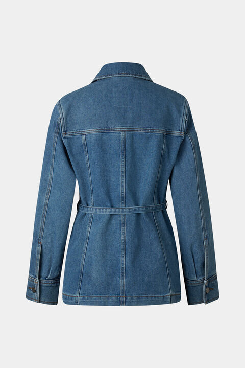 Pelin Denim Jacket In Denim Blue