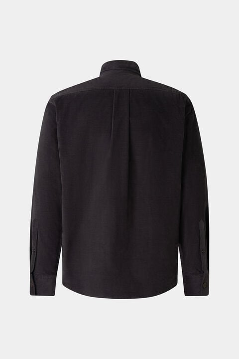Corduroy Shirt Heiko In Anthracite