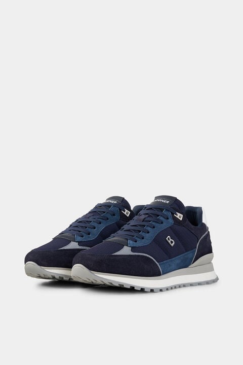 Sneaker Newport In Navy Blue