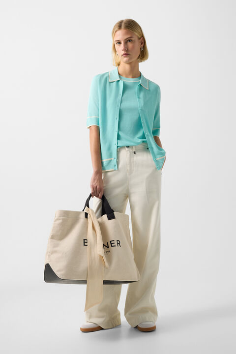 Totebag Curio Ambre In Cream