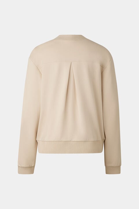 Nika Jersey Jacket In Sand