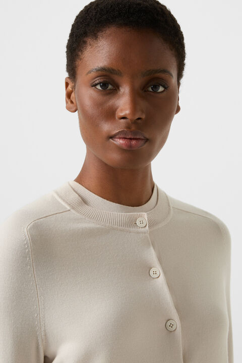 Ilma Knit Jacket In Sand