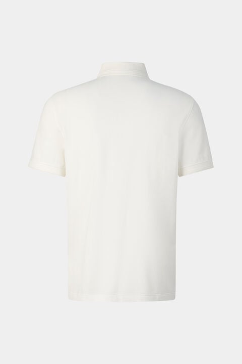 Timo Piqu¨¦ Polo Shirt In Off-White