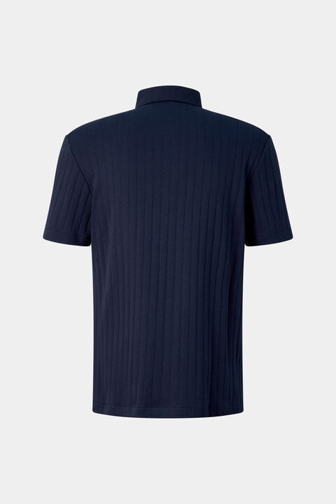 Zane Polo Shirt In Navy Blue