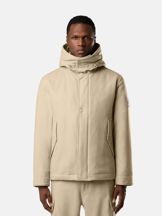 4100103 WOOL NYLON FLANNEL_STONE ISLAND GHOST