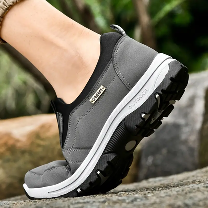 [🔥Authenticity Guaranteed] Men's Comfortable Waterproof Breathable Anti-Sprain Orthopedic Hiking Shoes