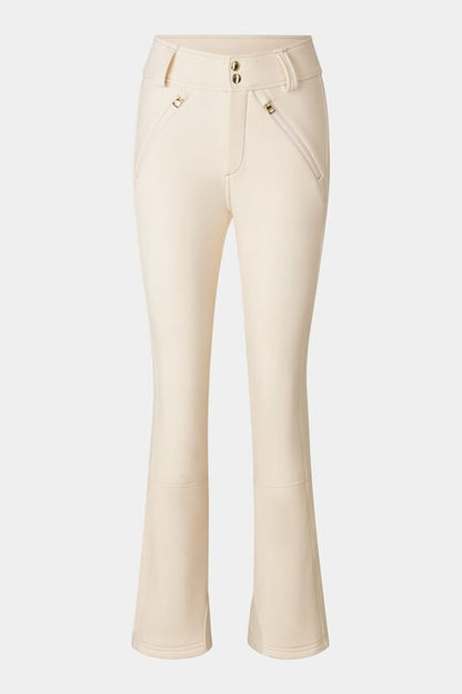 Hazel Softshell Ski Trousers In Cream