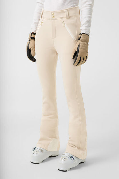 Hazel Softshell Ski Trousers In Cream
