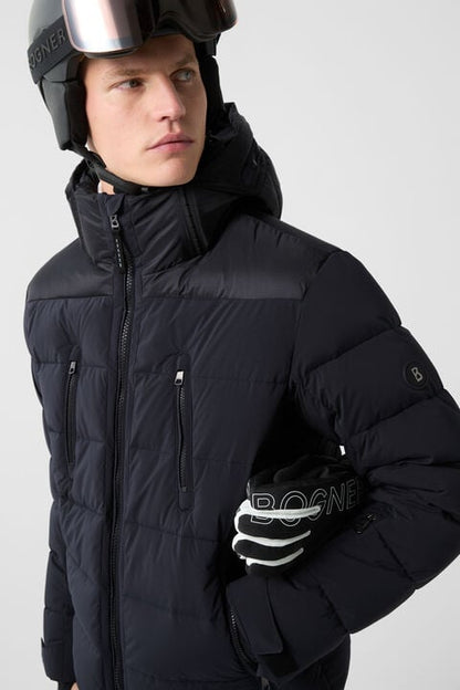 Blaine Quilted Jacket In Black
