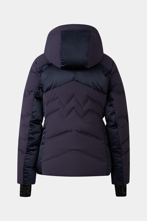 Delin Down Ski Jacket In Navy Blue