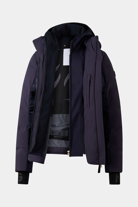 Delin Down Ski Jacket In Navy Blue