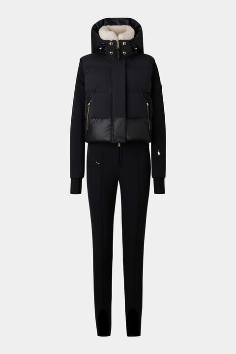 2In1 Ski Overall Ulla In Black