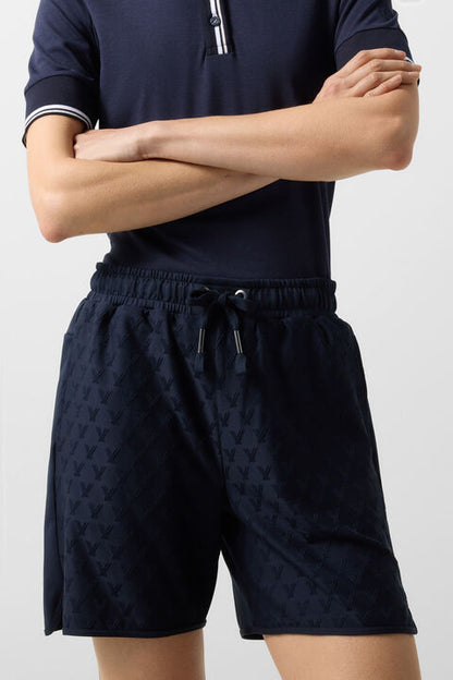Alycia Shorts In Navy Blue