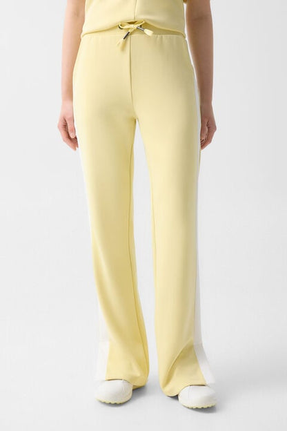 Joggers Blanca In Yellow