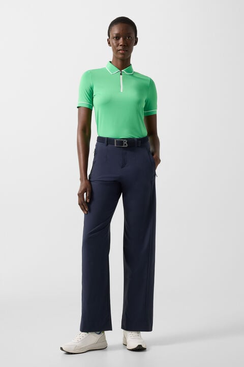 Jill Functional Trousers In Navy Blue