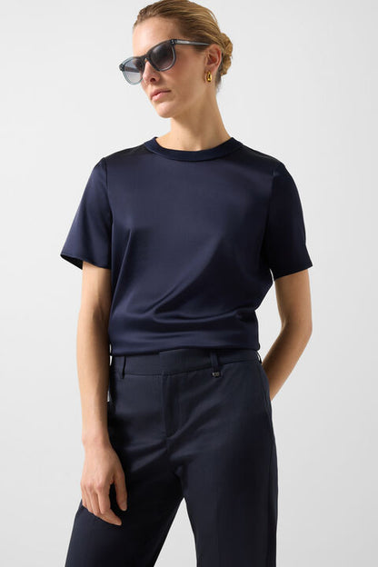 Cotton Chinos Jody In Navy Blue
