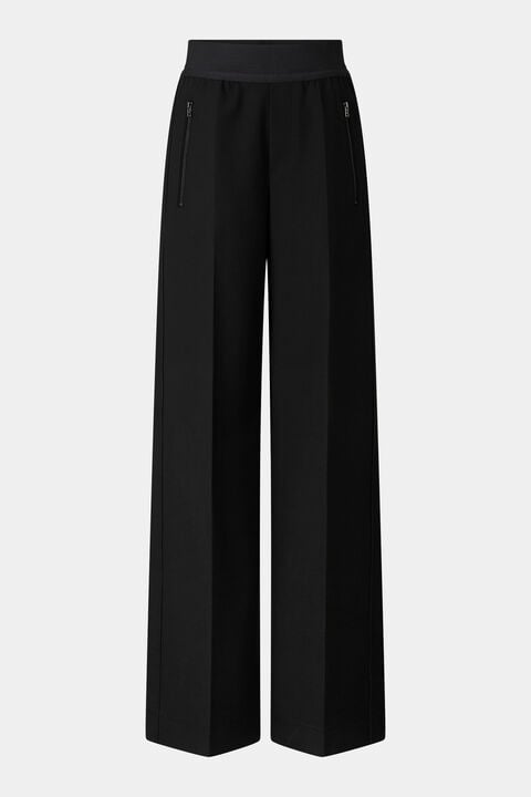 Ylvi Jersey Trousers In Black