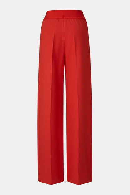 Ylvi Jersey Trousers In Red