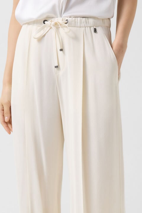 Pleated Trousers Gina In Cream