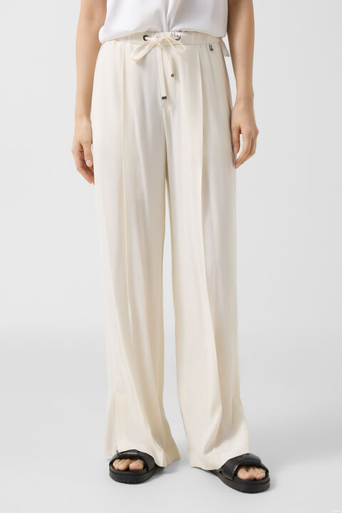 Pleated Trousers Gina In Cream