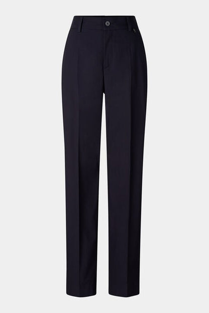 Pleated Trousers Abbie In Navy Blue