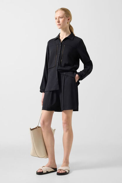 Romi Jersey Shorts In Black