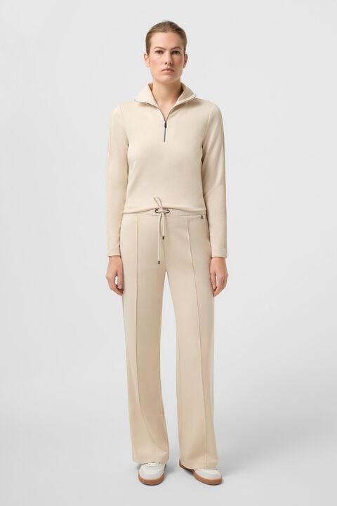 Noemi Jersey Trousers In Sand
