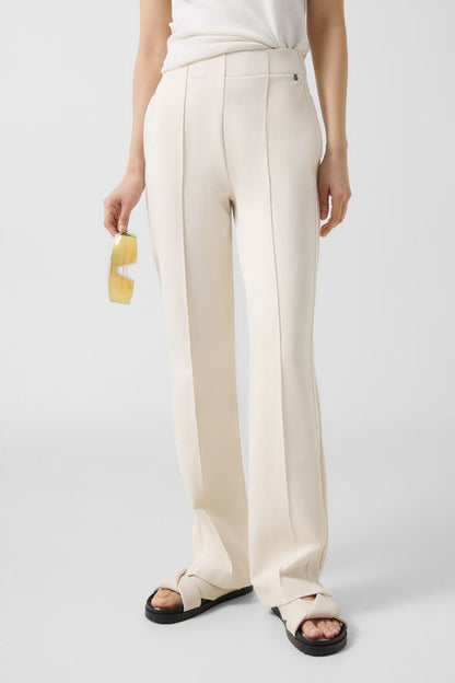 Penny Jersey Trousers In Cream