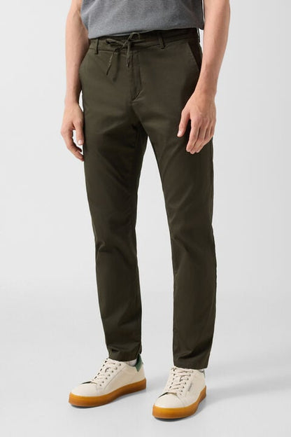 Chinos Riley Business in Olive green