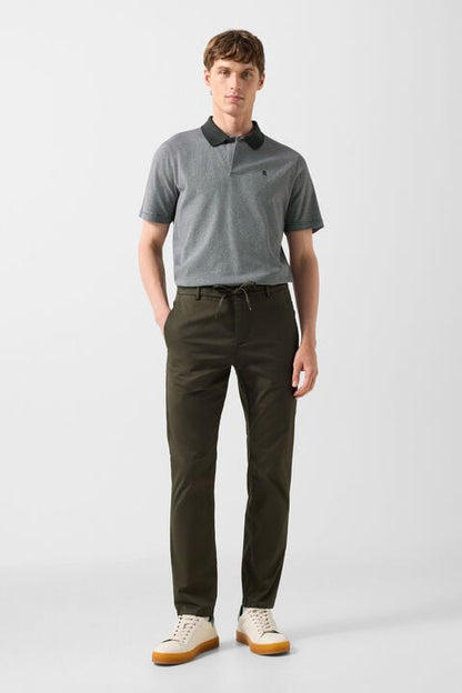 Chinos Riley Business in Olive green