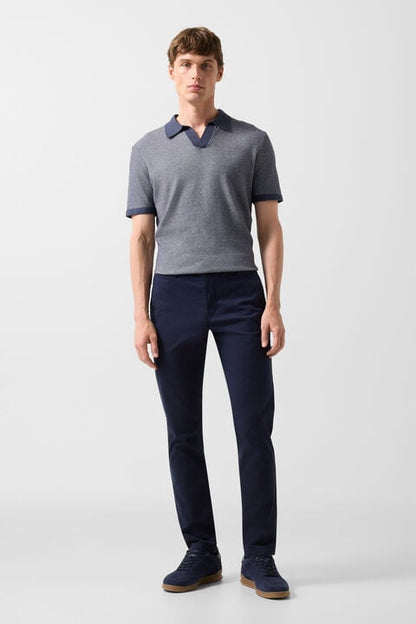 Chinos Cotton Chino In Navy Blue