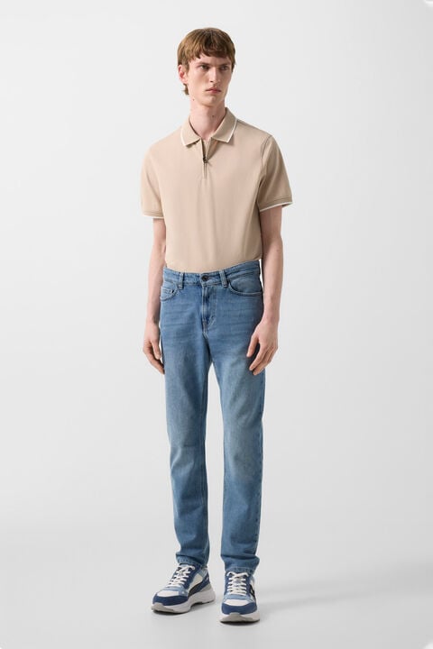 Prime Fit Jeans Rob In Light Denim Blue