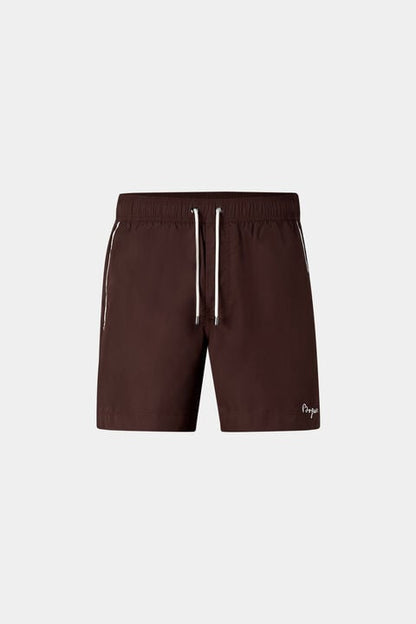 Paul Swim Trunks In Dark Brown