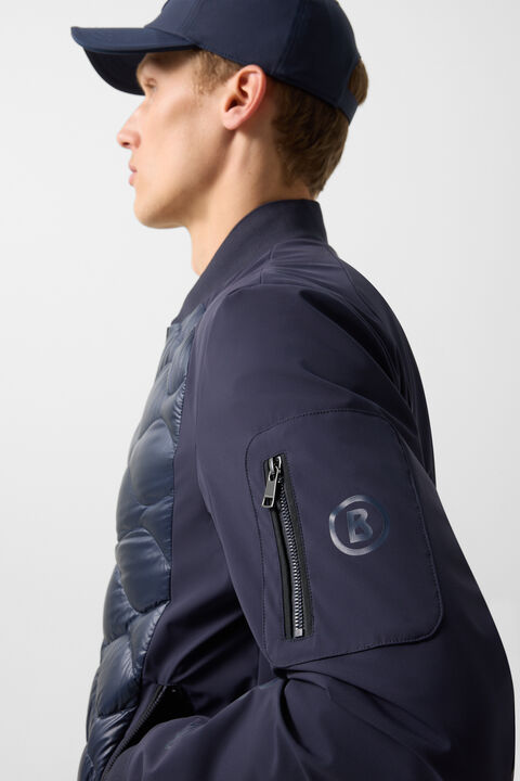 Hybrid Jacket Aarin In Navy Blue