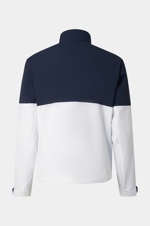 Bolek Functional Jacket In Navy Blue/White