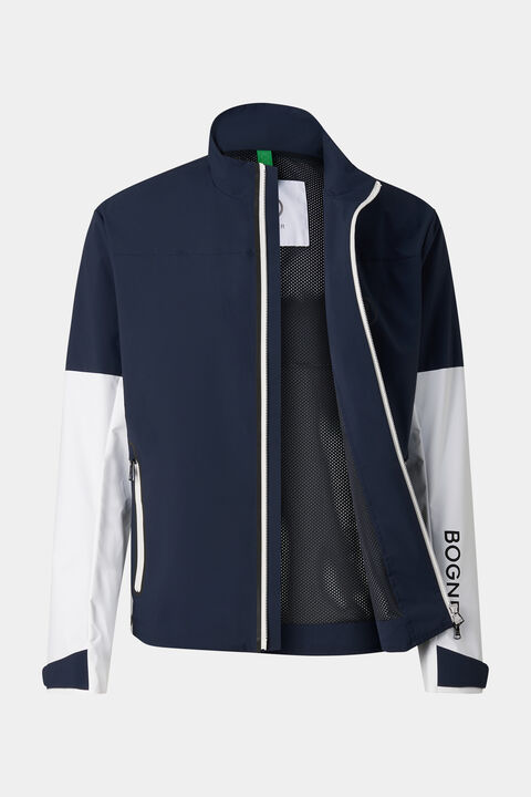 Bolek Functional Jacket In Navy Blue/White