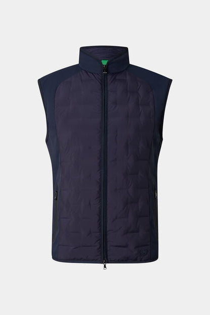 Dane Hybrid Waistcoat In Navy Blue