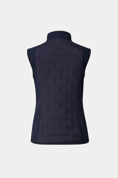 Lina Hybrid Waistcoat In Navy Blue
