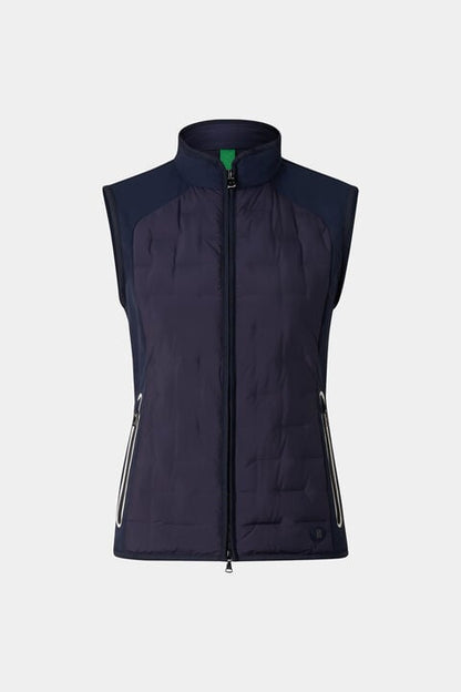Lina Hybrid Waistcoat In Navy Blue