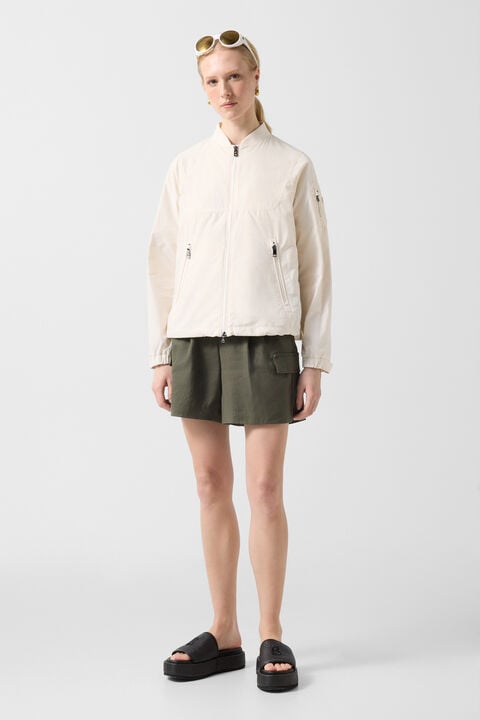 Zafina Blouson In Cream