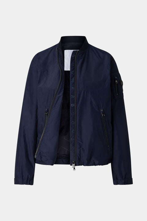 Zafina Blouson In Navy Blue