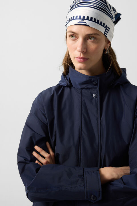 Parka Zofia In Navy Blue