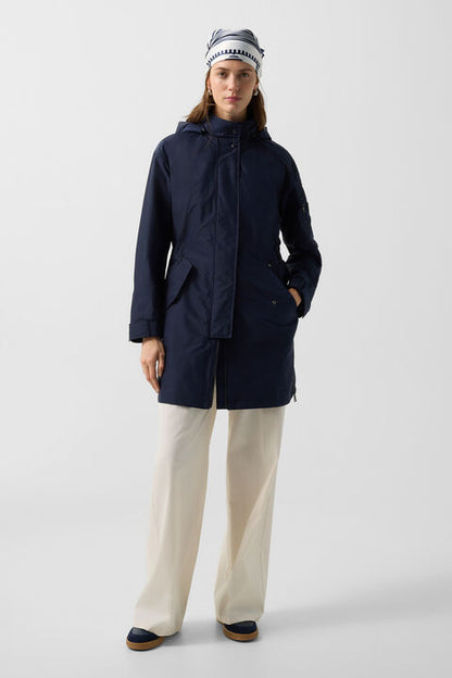 Parka Zofia In Navy Blue