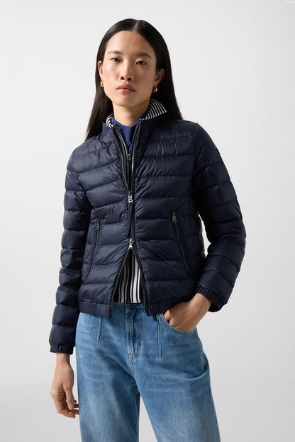 Marybel Lightweight Down Jacket In Navy Blue