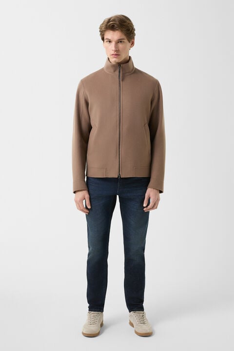Doubleface Blouson Brice In Mud